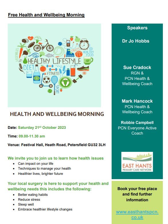 Health & Wellbeing Morning
